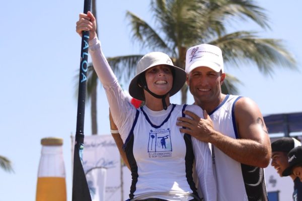 Adam & Vero Finer of Pacific Paddle surf in Mexico victorious in Sayulita!