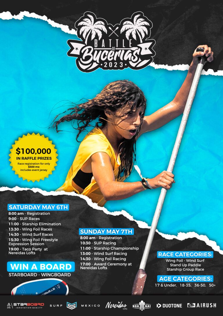 SURF MEXICO brings back The Battle of Bucerias for another year of exhilarating water sports action! 