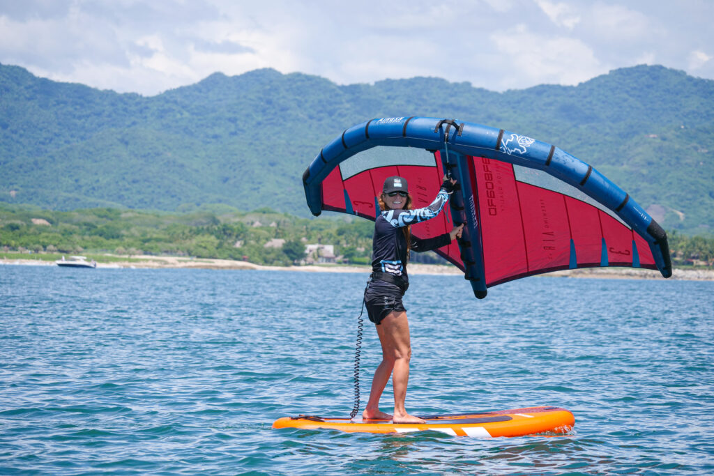 wing foil, hydrofoil, surfing, kiteboarding, windsurfing, bucerias, puerto vallarta, sayulita, punta mita