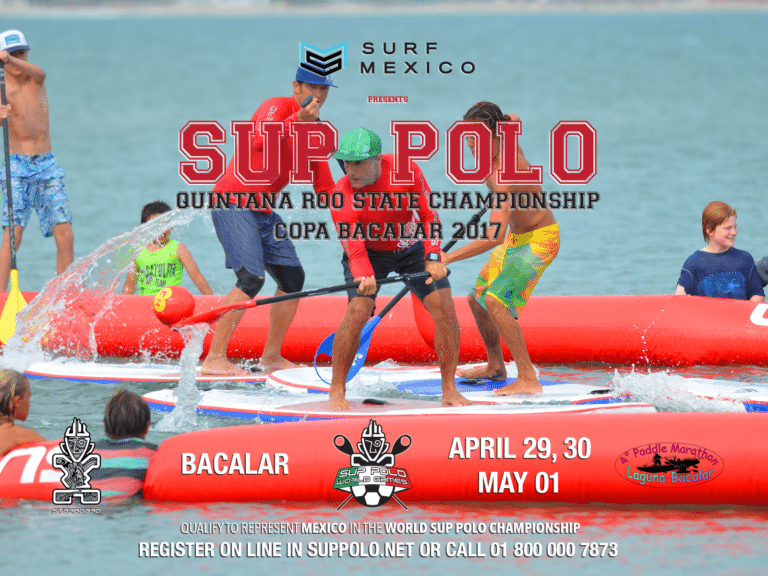 SUP Polo se integra al Maratón de Paddle Laguna Bacalar 2017