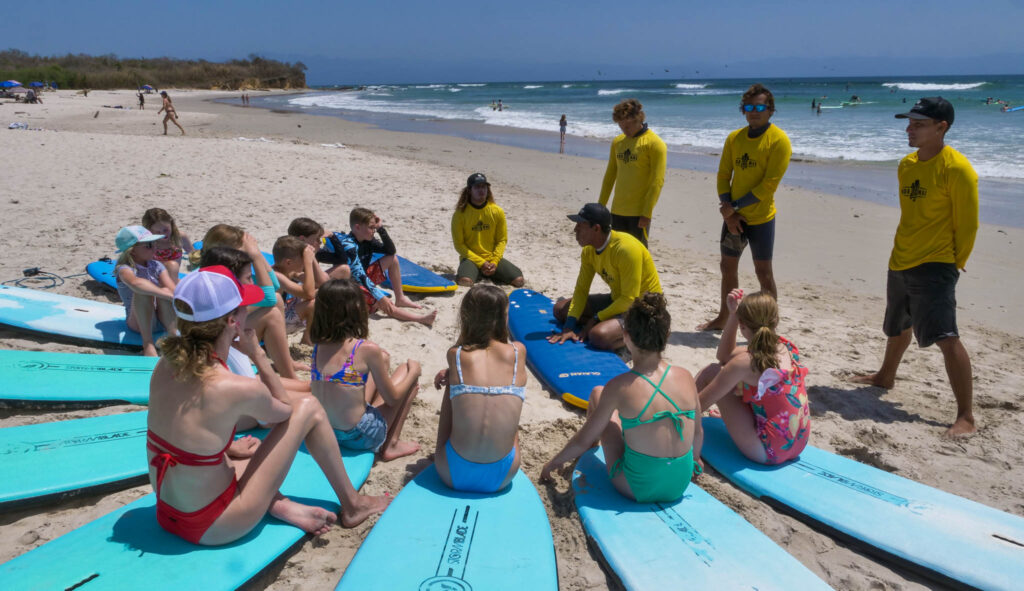 Surf lessons, Surf instructor, beginner surfing, surf education, learn to surf, surf school, surf academy, riviera nayarit surf